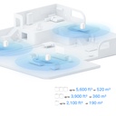 Mesh TP-Link WiFi 6 DualBand Pack 3 Blanco
